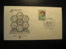 1969 Organizacion Internacional Del Trabajo OIT ILO FDC Cancel Cover ARGENTINA Buenos Aires - ILO