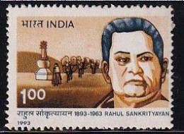 India MNH 1993, Rahul Sankrityayan, Traveller & Man Of Letters, As Scan - Ungebraucht