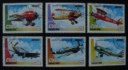 Cuba - 4357/62 Oblitérés - Avions - Collezioni & Lotti