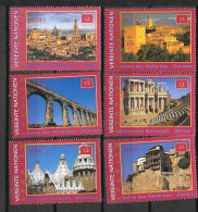 2000 - 335 à 340**MNH - Patrimoine Mondial Espagne - Nuevos