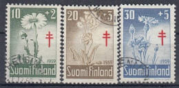 FINLAND 509-511,used,falc Hinged - Gebraucht