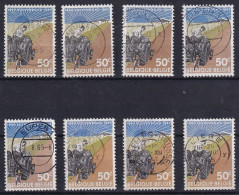 BOERENBOND 1965 JEMEPPE SUR MEUSE ANTWERPEN 8 BRUXELLES EUPEN LIEGE - Used Stamps