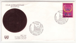 Nations Unies - Genève  FDC - 09/11/1979 - Cour Internationale De Justice - M326 - Used Stamps