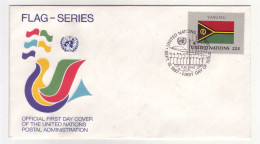 Nations Unies - Genève  FDC - 18/09/1987 - Vanuatu - M327 - Oblitérés