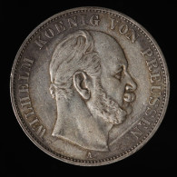  Allemagne / Germany, William I, 1 Thaler, 1871, Berlin, Argent (Silver), TTB+ (AU),
AKS# 118, KM#500 - Taler & Doppeltaler