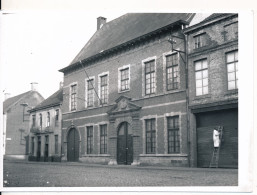 OUDENAARDE - FOTO 18 X 12.5 CM  FOTO'S VAN GLASPLAAT OF OUDE CLICHE GENOMEN - OORLOGSTIJD - Oudenaarde