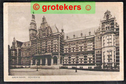 GRONINGEN Academie 1938 - Groningen