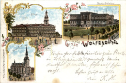 Gruss Aus Wolfenbüttel - Litho - Wolfenbuettel