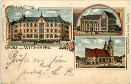 Gruss Aus Wittenberg - Litho - Wittenberg