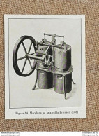 Una Macchina Ad Aria Calda Ericsson Nel 1881 - Autres & Non Classés