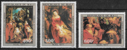 MALI - NOEL - TABLEAUX RELIGIEUX DE RUBENS - PA 312 A 314 - NEUF** MNH - Paintings