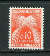 FRANCE - TAXE - N° Yvert 91** - 1960-.... Postfris