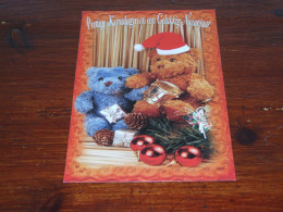 74275- BEREN / BEARS / BÄREN / OURS / ORSI / TEDDYBEARS - MERRY CHRISTMAS / JOYEUX NOËL / FROHE WEIHNACHTEN - Spielzeug & Spiele