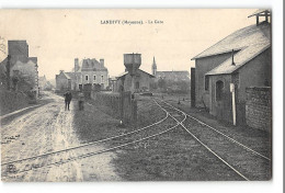 CPA 53 Landivy La Gare Et Le Train Tramway - Landivy