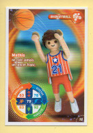 Carte Playmobil N° 16 / Basket-ball / Mathis / Le Monde Du Sport / Carrefour Market - Autres & Non Classés