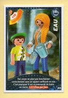 Carte Playmobil N° 85 / Endurance / EAU / Le Monde Du Sport / Carrefour Market - Andere & Zonder Classificatie