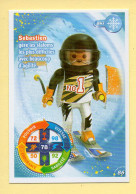 Carte Playmobil N° 86 / Ski / Sébastien / Le Monde Du Sport / Carrefour Market - Autres & Non Classés