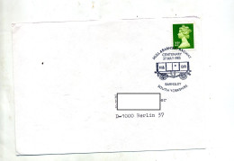 Lettre Cachet Barnley   Train - Lettres & Documents