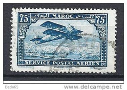 MAROC PA N° 4 OBL TTB - Luftpost