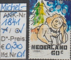 2000 - NIEDERLANDE - FM/DM "Dez.marken-Mann Trägt Mädchen" 60 C Mehrf. - S. Scan  (1841o 01-02 Nl) - Used Stamps