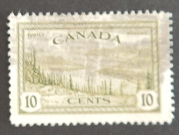 CANADA YT 220 OBLITÉRÉ  "LAC DU GRAND OURS" ANNÉE 1946 - Oblitérés