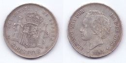 Spain 5 Pesetas 1892 (92) PGM - Provincial Currencies