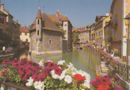 ANNECY LE VIEUX, LE PALAIS DE L ISLE, VIEILLES MAISONS ET RUELLES COULEUR REF 15463 - Annecy-le-Vieux