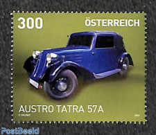 Austria 2024 Austro Tatra 57A 1v, Mint NH, Transport - Automobiles - Ungebraucht
