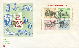 Allemagne - 125è Anniversaire Du Zoo De Berlin - 4 Juin 1969 - 1959-1980