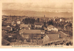 74 . N° 101260  . St Julien En Genevois .vue Generale Et La Chaine Du Jura . - Saint-Julien-en-Genevois