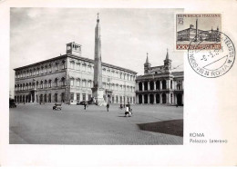 1956 .carte Maximum .italie .102861 .XXV Anniversario Dei Patti Lateranens .cachet Roma . - Maximum Cards