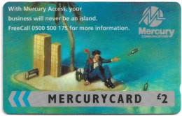 UK (Mercury) - Mercury Access - 20MERC - MER467A - Used - [ 4] Mercury Communications & Paytelco