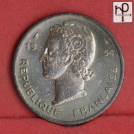 FRENCH WEST AFRICA 25 FRANCS 1956 -    KM# 7 - (Nº58858) - Französisch-Westafrika