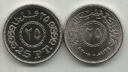 Egypt 25 Piastres 2008. High Grade - Aegypten