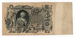 1910. RUSSIA,RUSSIAN EMPIRE,100 ROUBLES BANKNOTE - Rusia