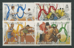 Britische Jungferninseln 1990 Olympia Sommerspiele Barcelona 702/05 Postfrisch - Iles Vièrges Britanniques