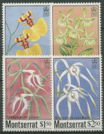 Montserrat 1985 Pflanzen Blumen Orchideen 568/71 Postfrisch - Montserrat