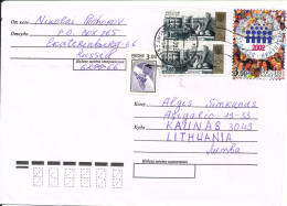 Russia Cover Sent To Lithuania 29-3-2003 Topic Stamps - Covers & Documents
