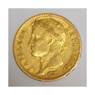 GADOURY 1025 - 20 FRANCS 1811 A - Paris - NAPOLÉON 1er - REVERS EMPIRE - KM 695 - TB+ - 20 Francs (gold)