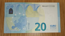20 EURO PORTUGAL M008 H5 - MX4401111102 - Lagarde - UNC - FDS - NEUF - 20 Euro