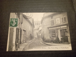 H12/138- Rue Victor Hugo Et Vieille Église - Oullins