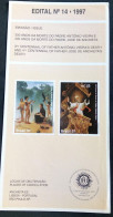 Brochure Brazil Edital 1997 14 Father Antonio Vieira Religion Without Stamp - Brieven En Documenten