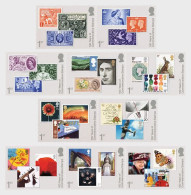 Great Britain United Kingdom 2024 100 Years Of Commemorative Stamps Set Of 8 Stamps MNH - Ongebruikt