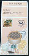 Brochure Brazil Edital 1998 10 Cuisine Gastronomy Feijoada Without Stamp - Lettres & Documents