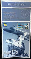 Brochure Brazil Edital 1999 08 Air Transport Squadron Without Stamp - Storia Postale