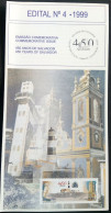 Brochure Brazil Edital 1999 04 Salvador Bahia Without Stamp - Lettres & Documents