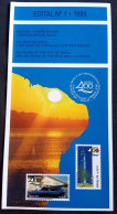 Brochure Brazil Edital 1999 01 Natal City Map Lighthouse Without Stamp - Lettres & Documents