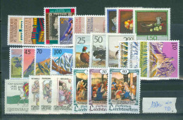 Liechtenstein  Année Complète 1990  * *  TB   - Full Years