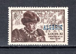 ALGERIE N° 246 NEUF SANS CHARNIERE COTE  1.00€ JOURNEE DU TIMBRE - Neufs