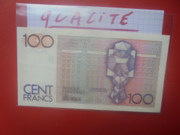 BELGIQUE 100 FRANCS 1978-1981 SANS SIGNATURE AU REVERS MORIN N°68 Peu Circuler Belle Qualité (B.18) - 100 Francs